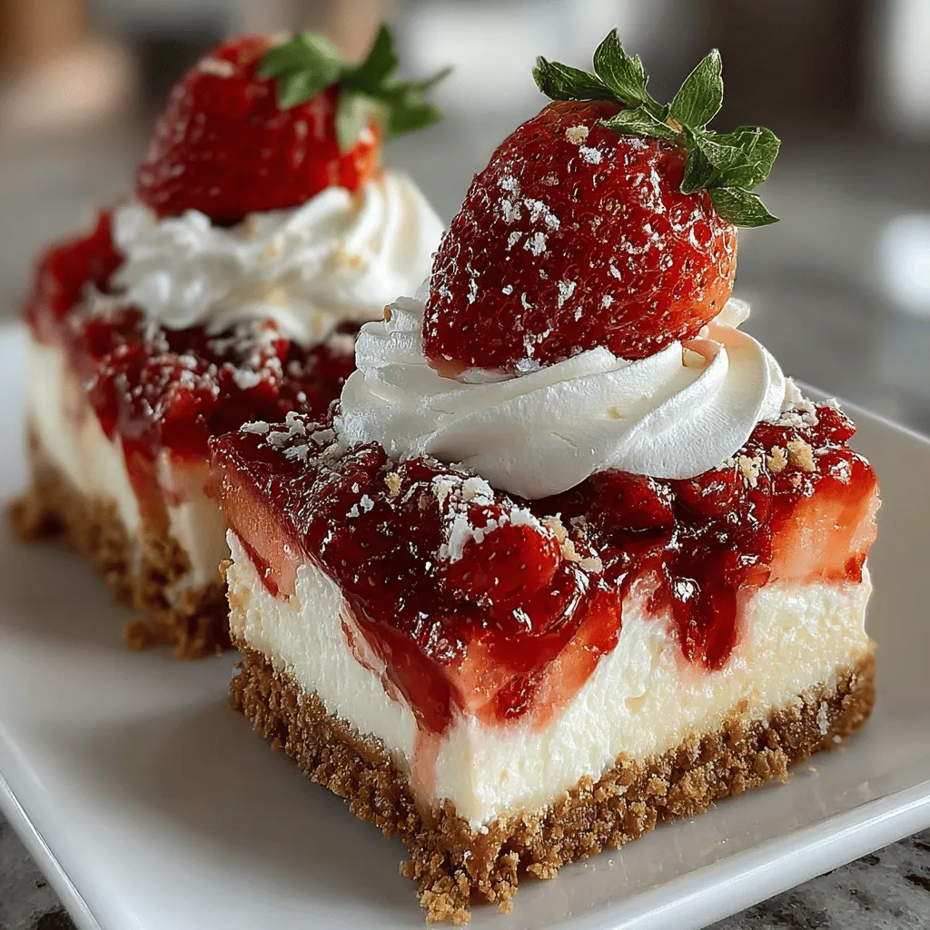 As the temperature rises and summer approaches, the craving for refreshing desserts becomes almost irresistible. Frosty Strawberry Bliss Bars are the perfect solution to that yearning—a delightful combination of creaminess and the natural sweetness of fresh strawberries, making them an ideal treat for warm weather. Not only do these bars offer a burst of flavor, but they also provide a visually stunning presentation, sure to impress both family and friends. Whether you’re hosting a backyard barbecue, celebrating a special occasion, or simply looking to indulge in a sweet treat, these bliss bars are the answer to your dessert dilemmas.