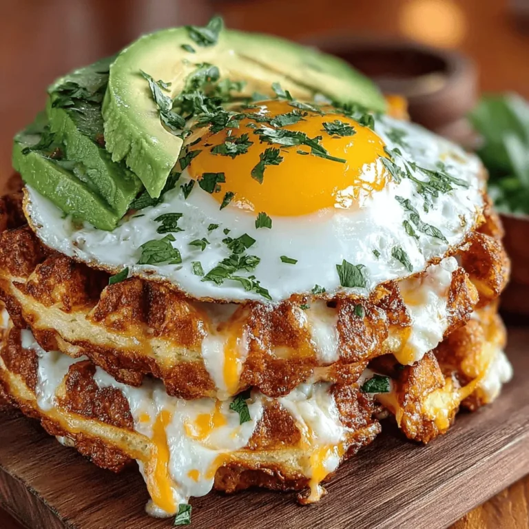 Breakfast sandwiches have long been a beloved staple in many households, blending convenience with comfort. However, as culinary creativity flourishes, the traditional breakfast sandwich is evolving into something more exciting and flavorful. One such innovation is the Cheddar Jalapeño Waffle Egg Sandwich, a dish that tantalizes the taste buds with a perfect harmony of savory and spicy elements. This unique creation combines the comforting essence of waffles with the rich flavors of sharp cheddar cheese and the zesty kick of jalapeños, resulting in a sandwich that is both satisfying and adventurous.