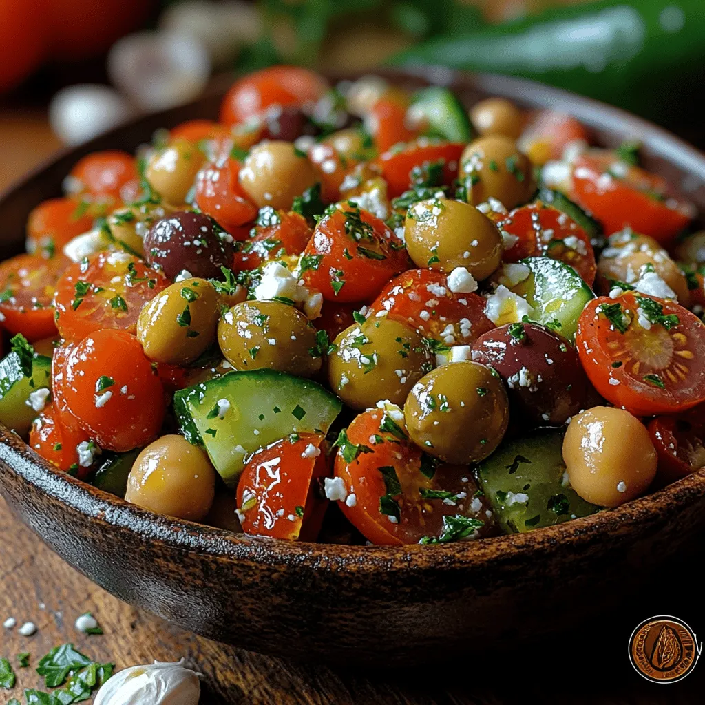 Mediterranean cuisine is celebrated for its vibrant flavors, fresh ingredients, and healthful benefits. It embodies a lifestyle that prioritizes wholesome eating while embracing the richness of the region's culinary traditions. One dish that perfectly encapsulates these characteristics is the Mediterranean Bliss Chickpea Salad. This refreshing salad is not only a feast for the eyes but also a nourishing option for those seeking a healthy yet satisfying meal. With its colorful array of vegetables and protein-packed chickpeas, this salad is an ideal choice for health-conscious eaters and busy individuals alike, offering a quick and easy way to enjoy a taste of the Mediterranean.