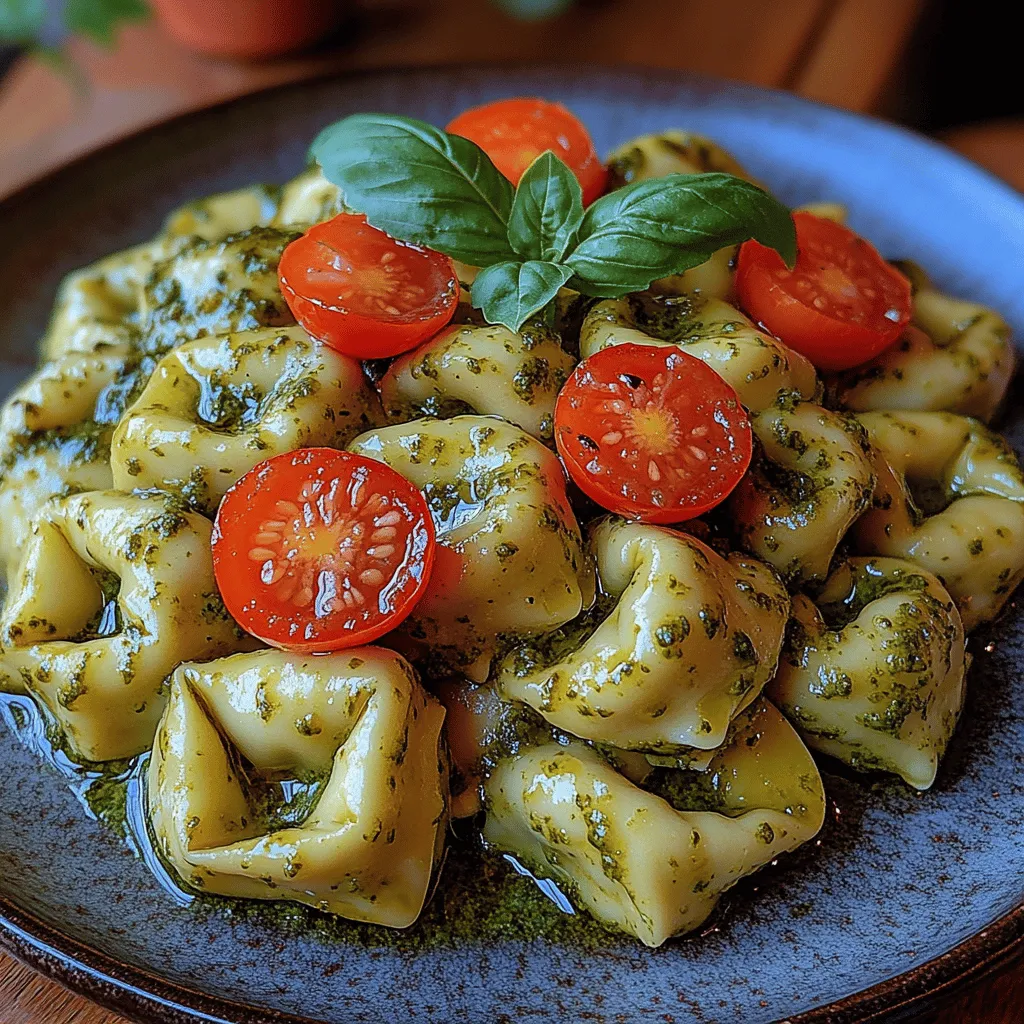 Before we get into the cooking, let’s gather everything we need for this delightful Creamy Basil Pesto Tortellini. Having all your ingredients prepped and ready to go not only streamlines the cooking process but also ensures that you have everything on hand to create a perfect dish. Here’s what you’ll need: