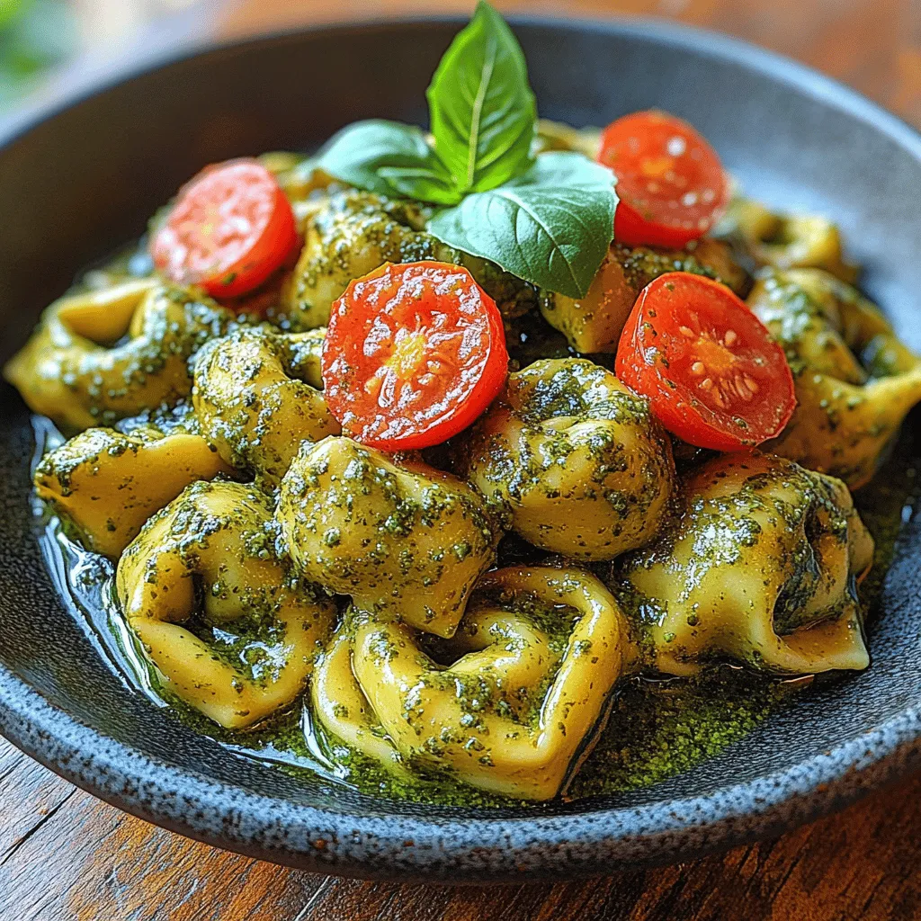 Before we get into the cooking, let’s gather everything we need for this delightful Creamy Basil Pesto Tortellini. Having all your ingredients prepped and ready to go not only streamlines the cooking process but also ensures that you have everything on hand to create a perfect dish. Here’s what you’ll need: