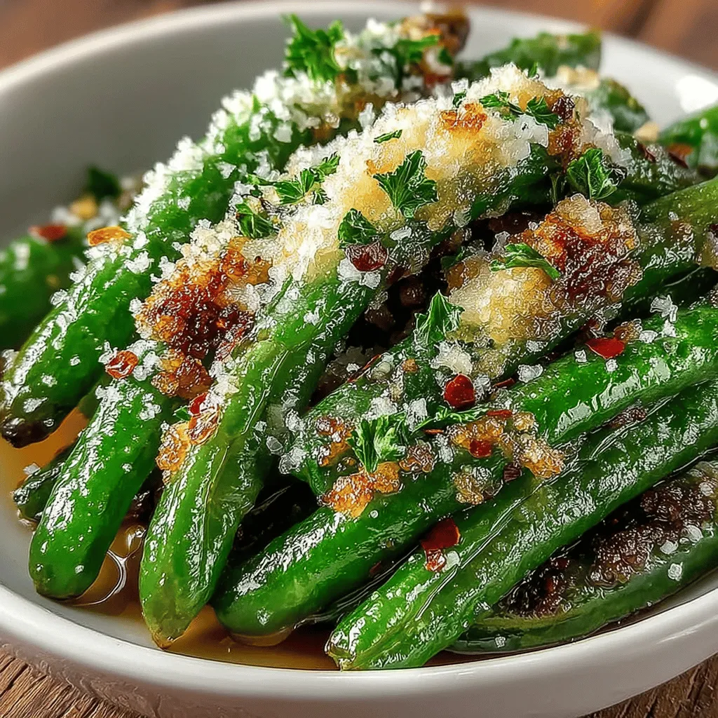 In the realm of healthy and delicious side dishes, Crunchy Garlic Parmesan Air Fried Green Beans stand out as an enticing option that appeals to both the palate and the health-conscious eater. This recipe not only delivers a satisfying crunch but also combines the rich flavors of garlic, Parmesan, and a hint of lemon to create an irresistible dish. Whether you’re serving dinner guests or simply looking for a nutritious addition to your family meals, these air-fried green beans are quick to prepare and can elevate any dining experience.