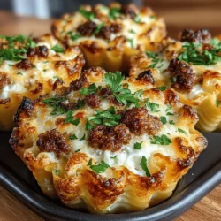 When it comes to creating an unforgettable appetizer or side dish, few recipes can rival the appeal of Creamy Hatch Chili Pasta Cups. These delightful bites combine the comforting essence of pasta with the rich, creamy texture of a flavorful filling, all while providing a tantalizing kick from Hatch chiles. Perfect for gatherings or family dinners, these pasta cups are not only visually appealing but also packed with flavor, making them a guaranteed hit among guests of all ages.