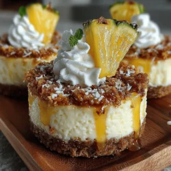 As the sun shines bright and temperatures rise, nothing beats the joy of indulging in a refreshing dessert that captures the essence of summer. Enter the Tropical Bliss: Frozen Yogurt Pineapple Pie Rounds, a delightful treat that combines the vibrant flavors of the tropics with the lightness of frozen yogurt. These pie rounds are perfect for warm-weather gatherings, family barbecues, or simply as a satisfying snack when you crave something sweet yet healthy.