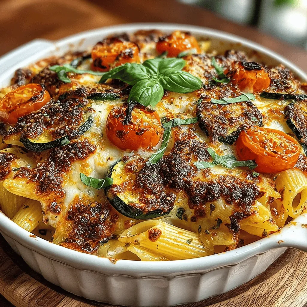 Comfort food often evokes images of hearty, indulgent dishes that warm the soul and satisfy cravings. However, comfort food doesn't always have to be heavy. The Lemon Zucchini Pasta Bake is a perfect example of how simplicity and flavor can come together to create an inviting dish that is both nourishing and delicious. This delightful recipe is an ideal choice for weeknight dinners or family gatherings, providing a wonderful way to incorporate fresh ingredients into your meals while still delivering that comforting essence we all crave.