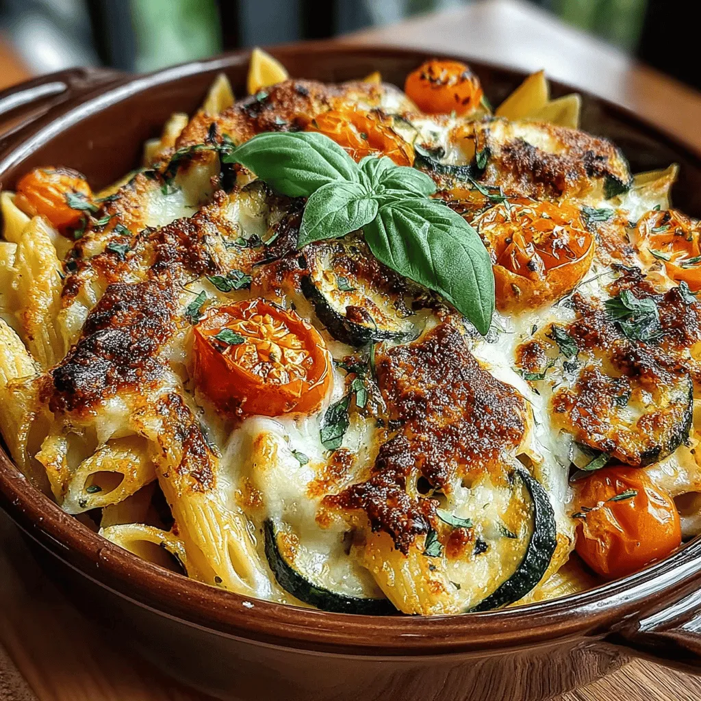 Comfort food often evokes images of hearty, indulgent dishes that warm the soul and satisfy cravings. However, comfort food doesn't always have to be heavy. The Lemon Zucchini Pasta Bake is a perfect example of how simplicity and flavor can come together to create an inviting dish that is both nourishing and delicious. This delightful recipe is an ideal choice for weeknight dinners or family gatherings, providing a wonderful way to incorporate fresh ingredients into your meals while still delivering that comforting essence we all crave.