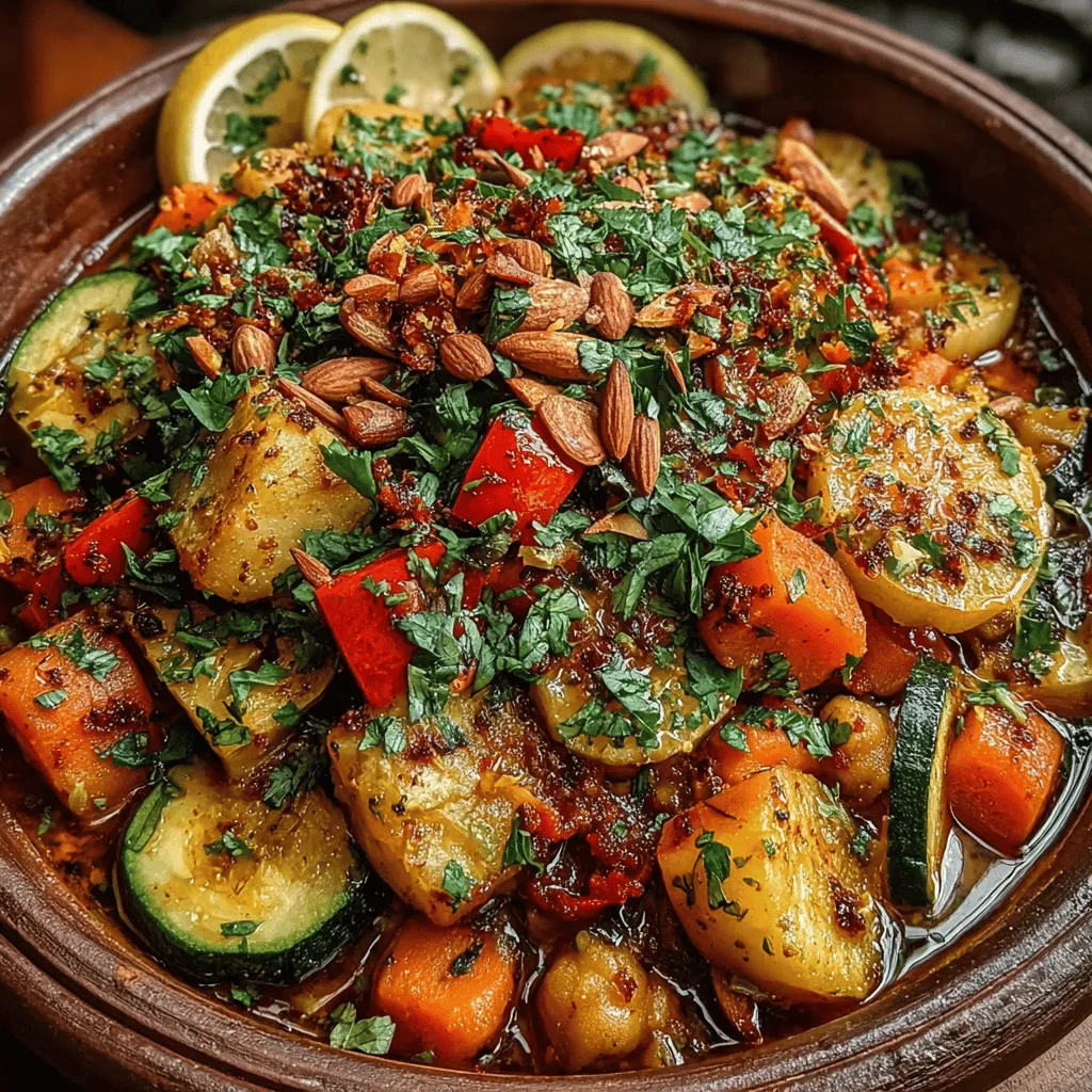 Moroccan cuisine is a vibrant tapestry of flavors, aromas, and textures, characterized by its intricate use of spices, fresh vegetables, and slow cooking techniques. It encapsulates a culinary tradition that harmonizes the influences of Berber, Arab, and Mediterranean cultures, resulting in dishes that are both hearty and deeply satisfying. One such dish that embodies the essence of Moroccan cooking is the Crockpot Eggplant & Chickpea Tagine. This recipe offers a convenient and nutritious option for those who lead busy lives but still wish to indulge in the rich flavors of Moroccan fare.