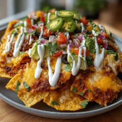 Nachos have long been a beloved snack and appetizer, celebrated for their versatility and ability to bring people together. From game days to casual gatherings, a well-prepared plate of nachos can elevate any occasion. The crispy tortilla chips, topped with an array of flavors and textures, make them an irresistible choice for sharing. While traditional nachos often feature classic toppings like jalapeños and salsa, we are introducing a unique twist with Hatch Chili Cheesy Corn Nachos. This recipe incorporates the distinct and vibrant flavor of Hatch green chiles, transforming ordinary nachos into a standout dish that tantalizes the taste buds.