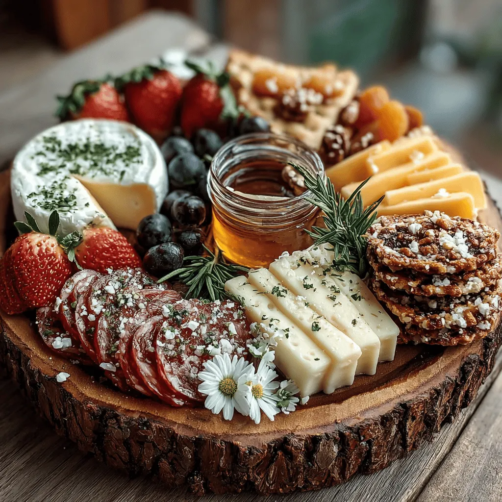 Charcuterie boards have surged in popularity, becoming a quintessential element of modern entertaining. These boards combine a vibrant assortment of meats, cheeses, fruits, and spreads, catering to diverse tastes and preferences. The Artisan Charcuterie Delight recipe stands out not only for its visual appeal but also for its simplicity in assembly, making it an ideal choice for gatherings, celebrations, or even an intimate evening at home. With a well-balanced selection of flavors and textures, this charcuterie board is sure to impress your guests and elevate any occasion.