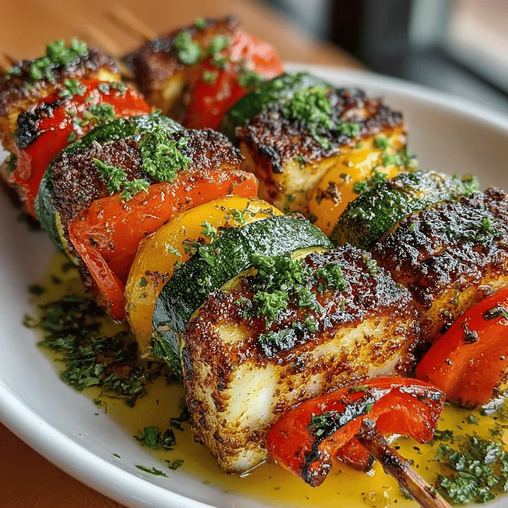 As the sun shines brighter and the days grow longer, the allure of outdoor dining becomes irresistible. One dish that perfectly encapsulates the spirit of summer is Zesty Grilled Zucchini and Halloumi Skewers. This vibrant and colorful recipe combines the fresh flavors of seasonal vegetables and the unique taste of halloumi cheese, making it an ideal choice for summer gatherings, barbecues, and al fresco dining. The skewers not only serve as a delightful appetizer but also shine as a side dish that complements a wide array of main courses.