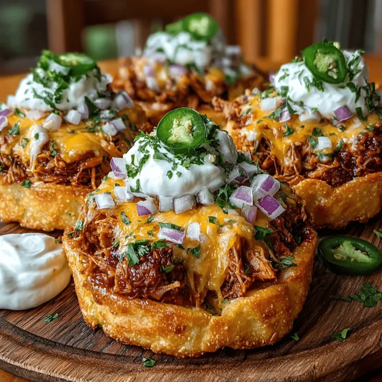 When it comes to party appetizers or quick snacks, few dishes can compete with the irresistible allure of BBQ pulled chicken. This flavor-packed favorite brings together tender, shredded chicken coated in a tangy, smoky barbecue sauce that tantalizes the taste buds. The beauty of this recipe lies in its versatility, as it can be served in various ways, but one of the most delightful presentations is in the form of mini tortilla bites. These bite-sized treats are perfect for gatherings, game days, or even as a simple weeknight indulgence. They combine the heartiness of pulled chicken with the convenience of tortillas, resulting in a dish that is not only delicious but also easy to prepare.