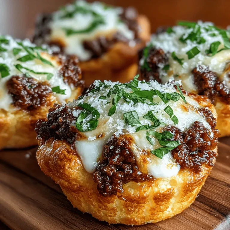 Mini lasagna biscuit muffins represent a creative and flavorful reinterpretation of the traditional lasagna. These bite-sized delights encapsulate all the elements of the beloved Italian dish while offering a fun and convenient way to enjoy it. Their appeal lies not only in their delicious taste but also in their versatility; whether you're hosting a casual family gathering, preparing meals for a busy week, or looking for a unique addition to a potluck, these muffins fit the bill perfectly.