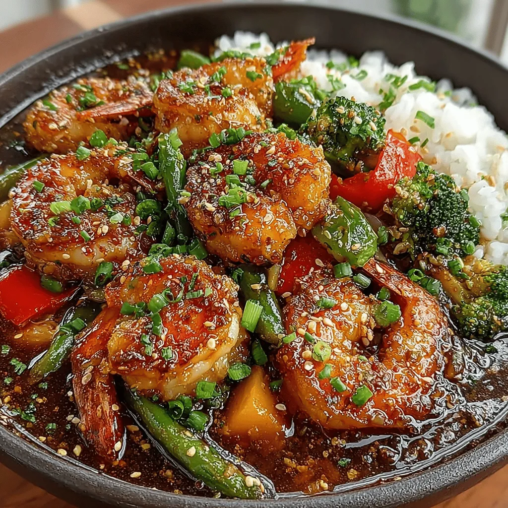 When it comes to quick and nutritious meals that deliver a punch of flavor, few dishes can compete with Sweet & Savory Honey Garlic Shrimp Stir Fry. This dish is a harmonious blend of vibrant vegetables and succulent shrimp, all enveloped in a luscious sauce that strikes the perfect balance between sweetness and savory richness. Whether you're looking for a weeknight dinner solution or a standout dish for special occasions, this stir fry is bound to impress.