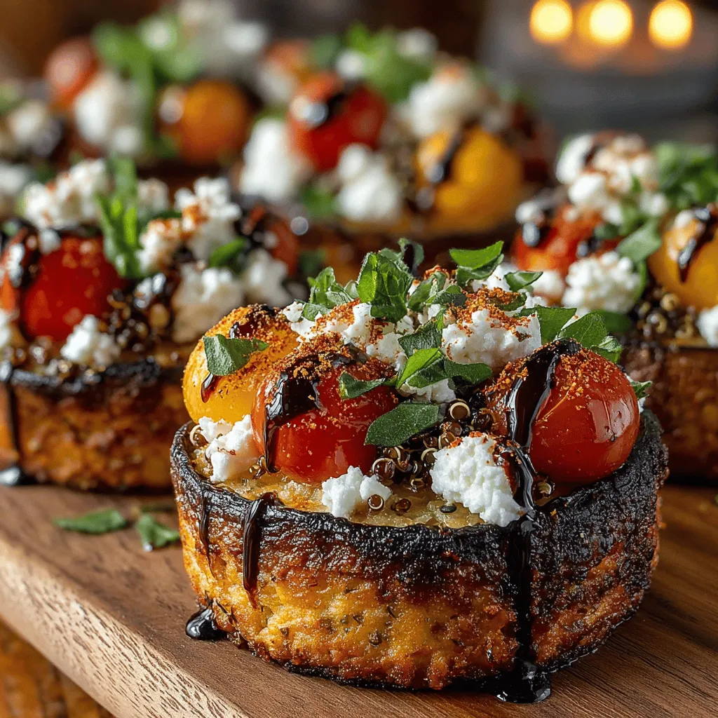 Savory Mini Sweet Potato Eggplant Cups are a delightful culinary creation that combines the wholesome flavors of sweet potatoes and eggplants into an irresistible bite-sized treat. This dish appeals to the senses with its vibrant colors and inviting aromas, making it perfect for a variety of occasions. Whether you're hosting a dinner party, looking for a healthy snack, or seeking a wholesome addition to your meal prep, these mini cups are versatile enough to suit any culinary need.