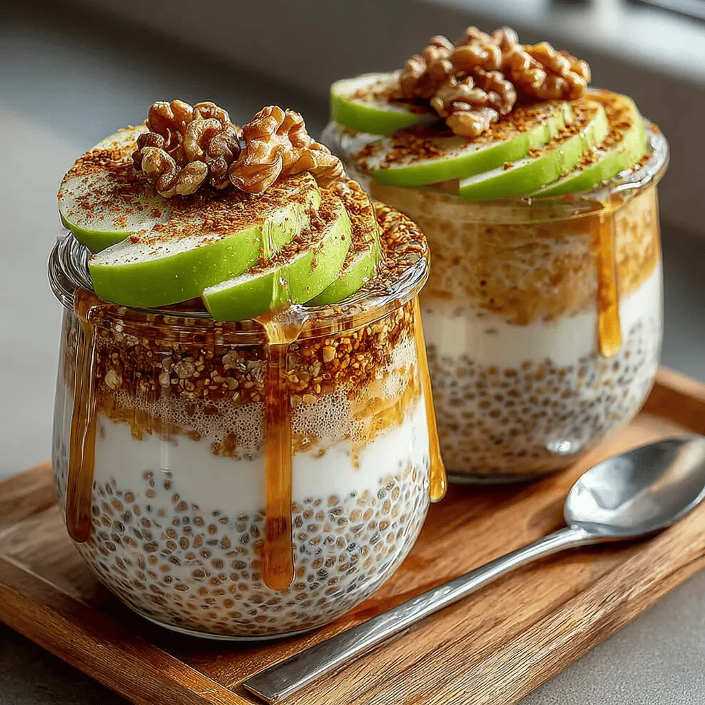In recent years, breakfast jars have become a popular trend in the realm of healthy eating, blending convenience with nutrition in a way that fits perfectly into our fast-paced lifestyles. These portable meals allow for easy preparation, making them an ideal choice for busy mornings. One delightful variation that has captured the hearts of many health-conscious eaters is the Apple Cinnamon Chia Breakfast Jar. This recipe not only combines the comforting flavors of apple and cinnamon but also offers a nutrient-dense option to kickstart your day.