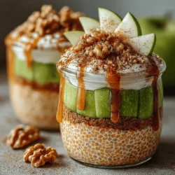 In recent years, breakfast jars have become a popular trend in the realm of healthy eating, blending convenience with nutrition in a way that fits perfectly into our fast-paced lifestyles. These portable meals allow for easy preparation, making them an ideal choice for busy mornings. One delightful variation that has captured the hearts of many health-conscious eaters is the Apple Cinnamon Chia Breakfast Jar. This recipe not only combines the comforting flavors of apple and cinnamon but also offers a nutrient-dense option to kickstart your day.