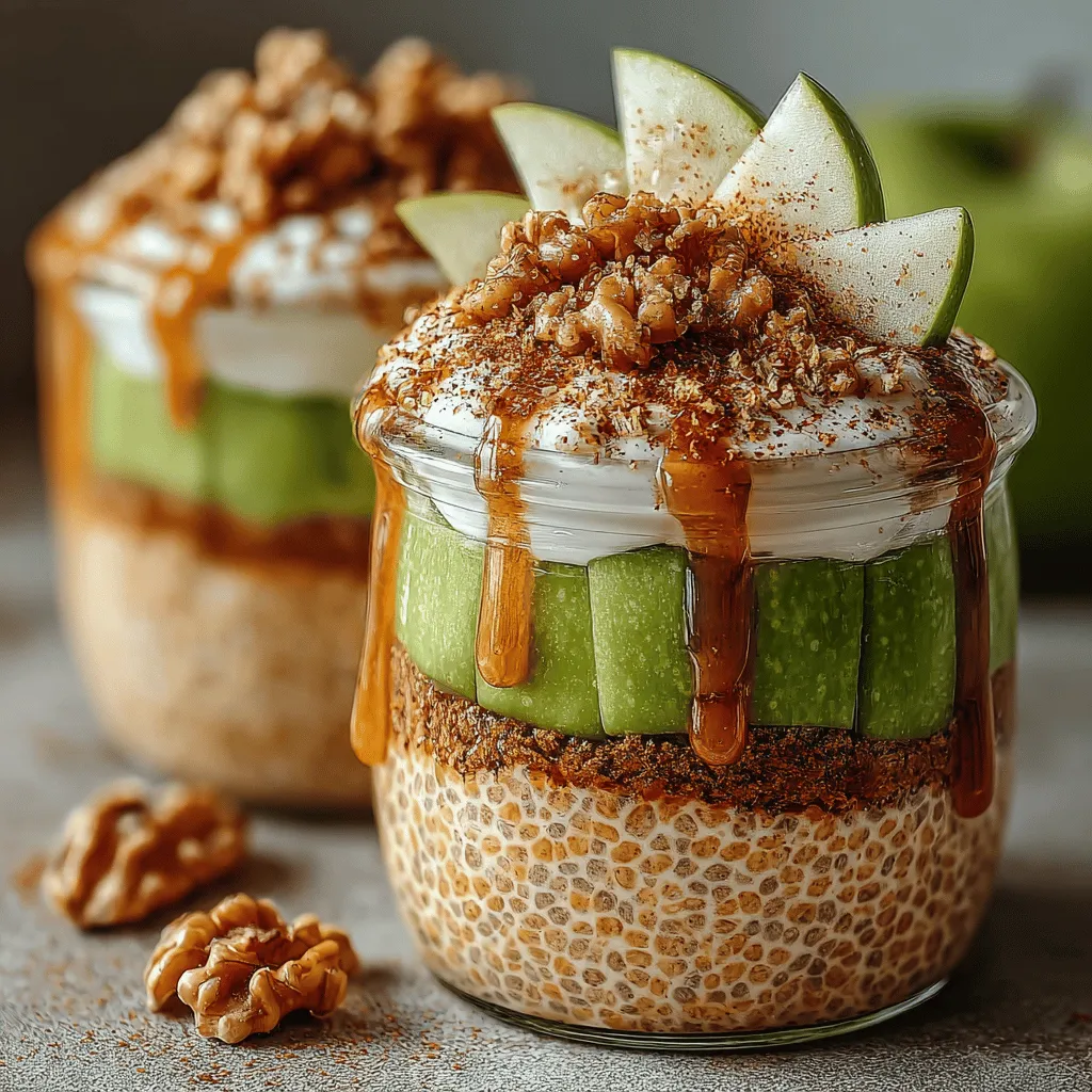 In recent years, breakfast jars have become a popular trend in the realm of healthy eating, blending convenience with nutrition in a way that fits perfectly into our fast-paced lifestyles. These portable meals allow for easy preparation, making them an ideal choice for busy mornings. One delightful variation that has captured the hearts of many health-conscious eaters is the Apple Cinnamon Chia Breakfast Jar. This recipe not only combines the comforting flavors of apple and cinnamon but also offers a nutrient-dense option to kickstart your day.