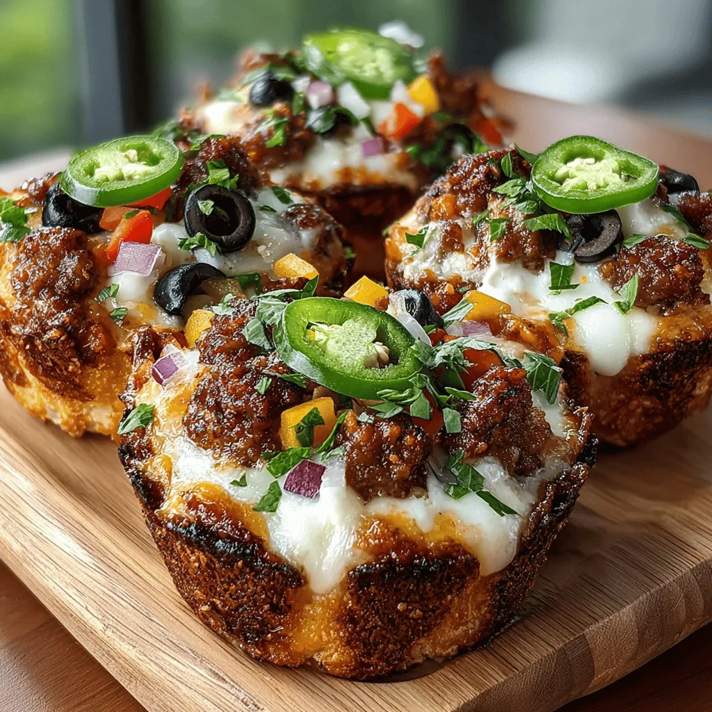 Are you in search of a snack that perfectly marries the beloved flavors of pizza with the crunchy delight of nachos? Look no further! Mini Pizza Nacho Bowl Bites are here to satisfy your cravings. This recipe not only captures the essence of two classic favorites but also offers a fun and interactive way to enjoy them. Whether you’re hosting a party, enjoying a family game night, or simply treating yourself to a delicious meal, these bites are sure to impress.