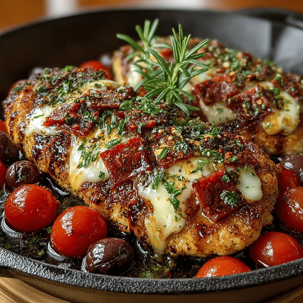 When it comes to weeknight dinners, simplicity and flavor are paramount. Enter the Charcuterie Chicken Skillet, a delightful dish that combines the savory essence of chicken with the rich and varied flavors of charcuterie. This dish not only celebrates the art of combining meats and cheeses but also brings the vibrant tastes of Mediterranean cuisine to your table. Perfect for busy evenings, the Charcuterie Chicken Skillet is designed to please your palate without demanding hours in the kitchen.