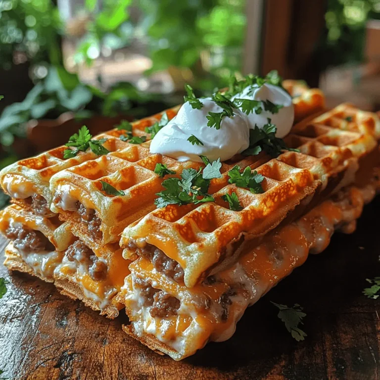 If you're looking to elevate your breakfast game, look no further than Hatch Chili Breakfast Waffle Wraps. This innovative dish merges the comforting familiarity of waffles with the vibrant, spicy notes of southwestern cuisine, resulting in a breakfast experience that is both satisfying and distinctive. Imagine biting into a crispy, golden waffle filled with savory ingredients, each mouthful bursting with flavor. This recipe not only appeals to the palate but also brings together a variety of textures and tastes that make breakfast the highlight of your day.