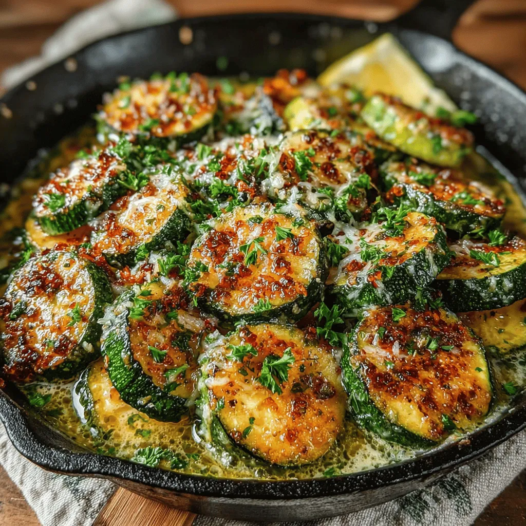 Discover the delightful flavors of a Creamy Garlic Parmesan Zucchini Skillet, a dish that seamlessly combines the fresh, vibrant taste of zucchini with the indulgent richness of heavy cream, garlic, and Parmesan cheese. This recipe not only serves as a delicious quick weeknight dinner option but also makes for a savory side dish that complements various main courses. Packed with nutrition, this creamy delight is a fantastic way to incorporate more vegetables into your diet without sacrificing flavor. In this article, we will delve into the ingredients, provide step-by-step instructions, and share valuable tips to make this creamy garlic Parmesan zucchini skillet an essential part of your culinary repertoire.