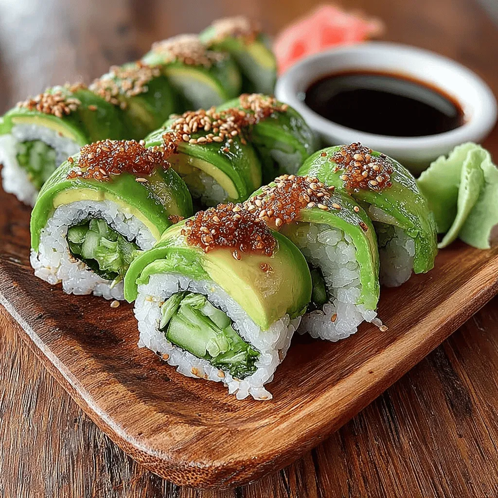 Sushi, a beloved dish with roots in Japanese cuisine, has evolved into a versatile culinary experience that caters to a variety of dietary preferences, including vegetarian and vegan options. Among the myriad of sushi rolls available, cucumber and avocado sushi rolls stand out for their simplicity, refreshing taste, and vibrant colors. Perfect for warm weather or as a healthy snack, these rolls provide a delightful balance of flavors and textures. Whether you are a novice in the kitchen or an experienced cook, this recipe is approachable and enjoyable, making it an ideal choice for anyone looking to explore the world of sushi.