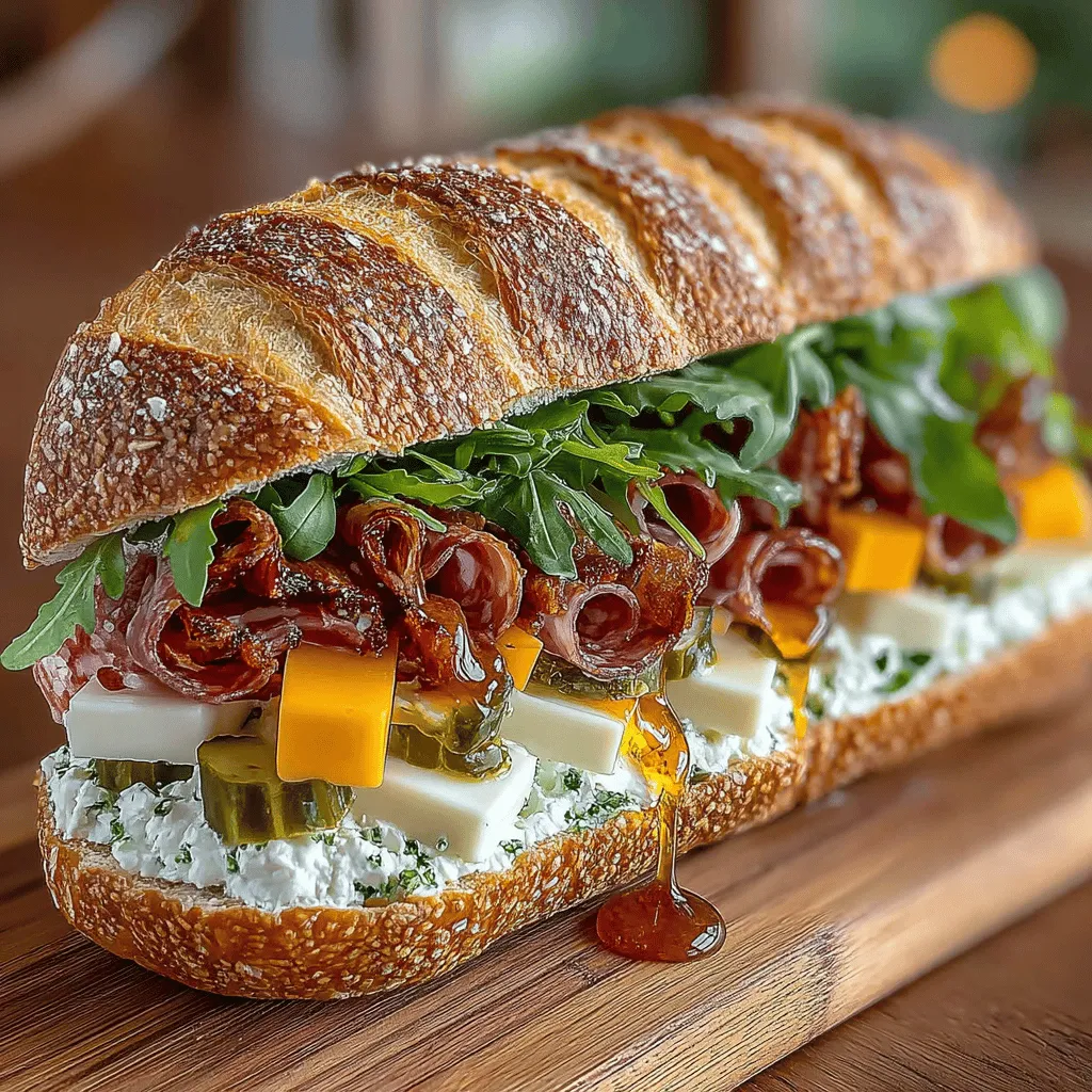 In the realm of culinary creativity, few meals are as delightful and versatile as the charcuterie board sandwich. This innovative creation takes the beloved elements of a traditional charcuterie board—meats, cheeses, spreads, and accompaniments—and transforms them into a single, satisfying sandwich. The allure of the charcuterie board sandwich lies in its ability to combine a multitude of flavors and textures, making it an enticing option for lunch, dinner, or even a gourmet snack.