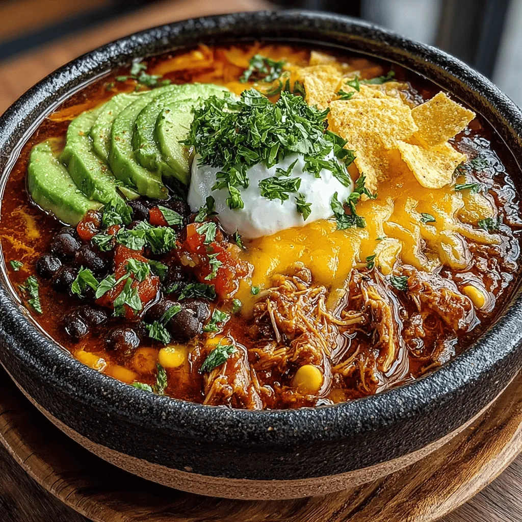 In the fast-paced world we live in, finding time to prepare a comforting meal can often feel like a daunting task. This is where the magic of slow cooker meals comes into play, transforming the way we approach cooking. The Cozy Slow Cooker Chicken Tortilla Soup is a perfect embodiment of this convenience, offering a heartwarming dish that is not only easy to prepare but also deeply satisfying. Imagine coming home after a long day to the inviting aroma of slow-cooked chicken and spices wafting through your kitchen. This soup is ideal for family dinners, casual gatherings with friends, or even a simple weeknight meal that feels special without demanding too much effort.