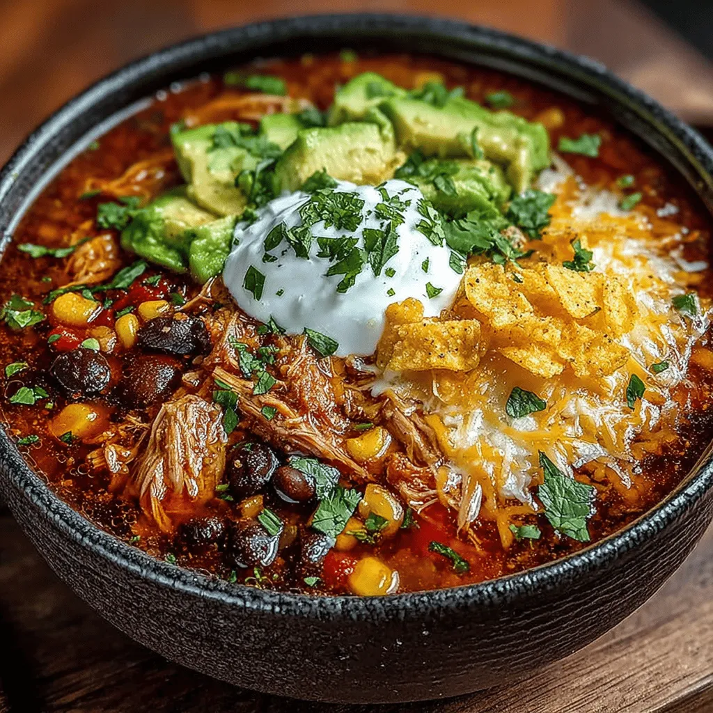 In the fast-paced world we live in, finding time to prepare a comforting meal can often feel like a daunting task. This is where the magic of slow cooker meals comes into play, transforming the way we approach cooking. The Cozy Slow Cooker Chicken Tortilla Soup is a perfect embodiment of this convenience, offering a heartwarming dish that is not only easy to prepare but also deeply satisfying. Imagine coming home after a long day to the inviting aroma of slow-cooked chicken and spices wafting through your kitchen. This soup is ideal for family dinners, casual gatherings with friends, or even a simple weeknight meal that feels special without demanding too much effort.