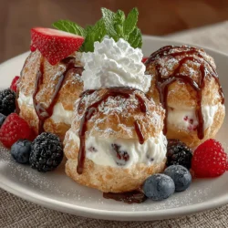 In recent years, there has been a notable shift in dessert trends as more people are seeking healthier alternatives without sacrificing taste. With rising awareness of nutrition and wellness, desserts that are both delicious and nutritious are becoming increasingly popular. Enter the Berry Bliss Frozen Yogurt Puffs, a delightful creation that perfectly embodies this trend. These treats offer a harmonious blend of creamy frozen yogurt and airy cream puffs, making them an irresistible option for health-conscious dessert lovers.
