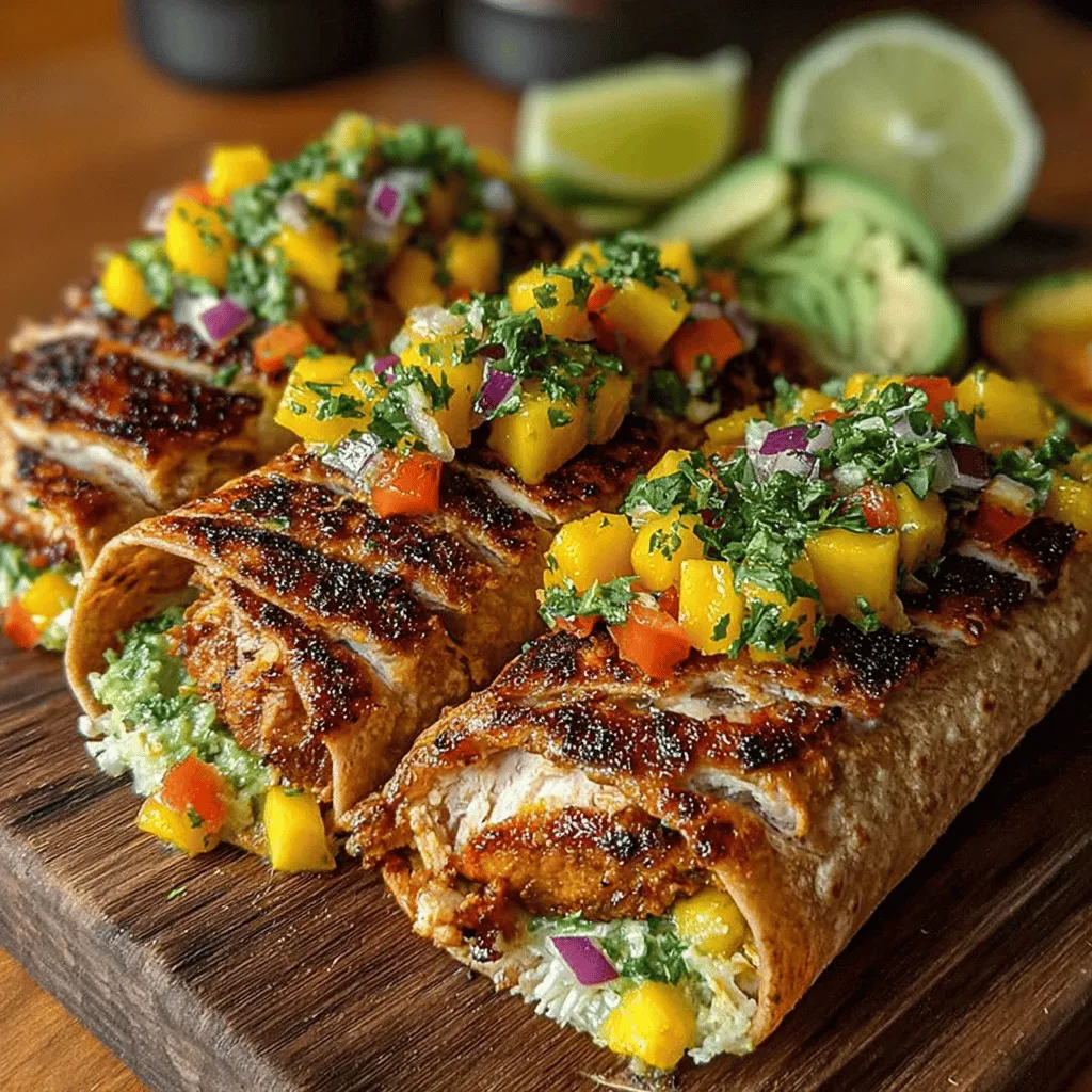 As the warm days of summer approach, there's nothing quite like a dish that embodies the vibrant flavors of the season. Tropically Grilled Chicken and Mango Salsa Wraps are a perfect example of such a dish, combining juicy, grilled chicken with the refreshing sweetness of mango salsa. This recipe not only captivates the taste buds but also boasts a host of health benefits, making it an excellent option for summer gatherings, quick weeknight dinners, or meal prep for the busy week ahead.