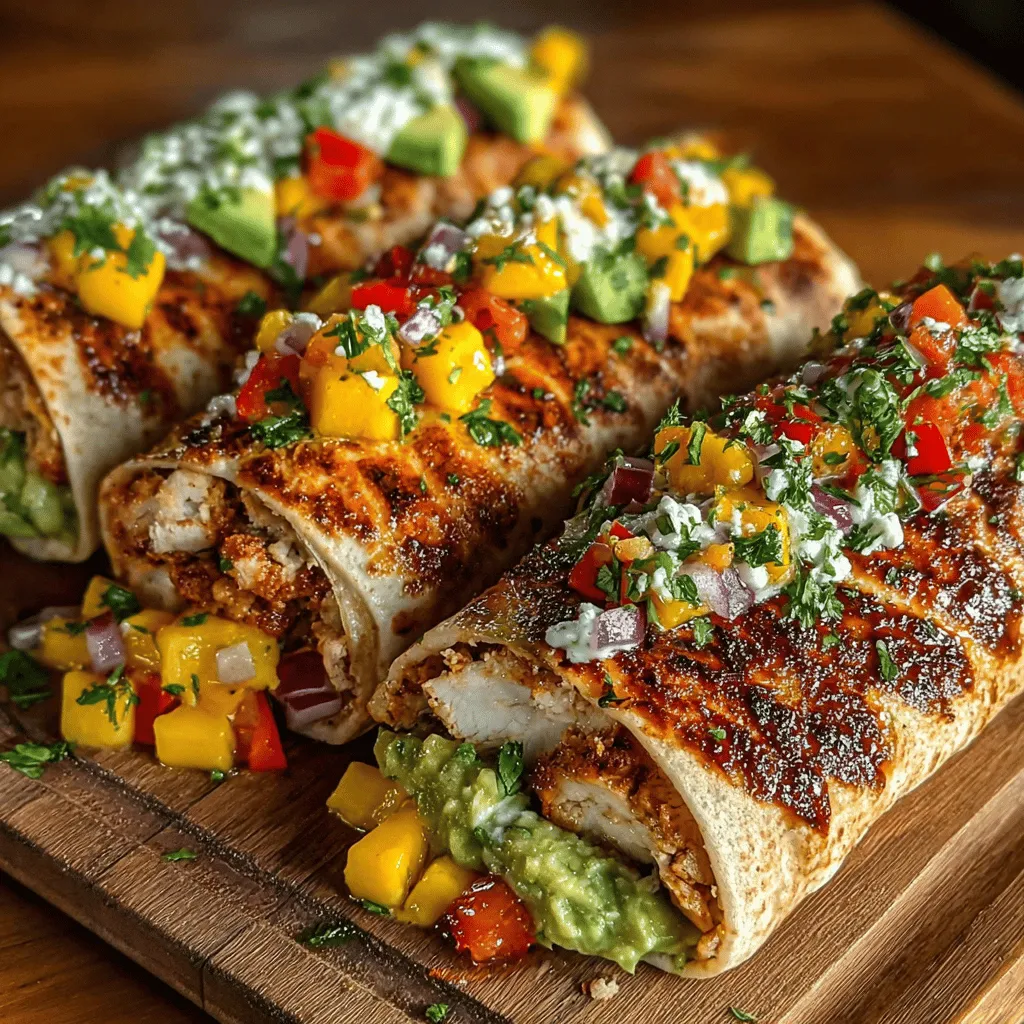 As the warm days of summer approach, there's nothing quite like a dish that embodies the vibrant flavors of the season. Tropically Grilled Chicken and Mango Salsa Wraps are a perfect example of such a dish, combining juicy, grilled chicken with the refreshing sweetness of mango salsa. This recipe not only captivates the taste buds but also boasts a host of health benefits, making it an excellent option for summer gatherings, quick weeknight dinners, or meal prep for the busy week ahead.