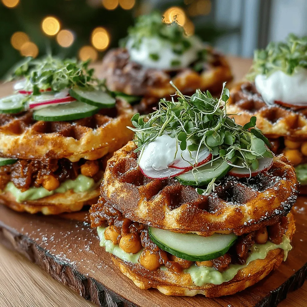 Imagine a dish that encapsulates the essence of fun, shareable meals while delivering a punch of flavor and nutrition. Enter Mini Spicy Chickpea Waffle Sliders. This innovative recipe combines the wholesome goodness of chickpeas with the delightful crunch of waffle sliders, all spiced to perfection. These mini sliders not only offer a unique twist on traditional sandwiches but also cater to a variety of dietary preferences, making them an ideal choice for gatherings, meal prep, or a satisfying snack.