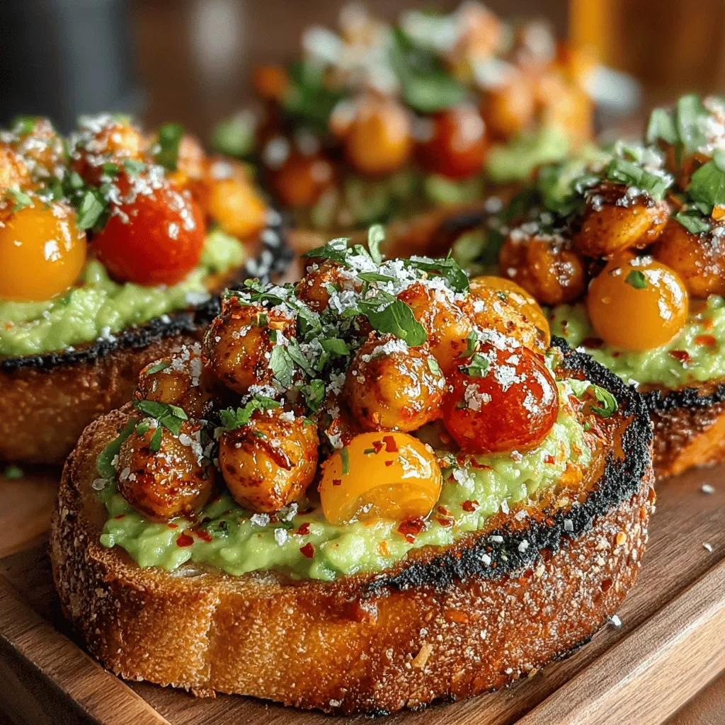 In the world of healthy eating, few dishes can compete with the vibrant and delicious Crunchy Roasted Chickpea Avocado Toast. This delightful recipe combines the rich creaminess of ripe avocados with the satisfying crunch of roasted chickpeas, offering not only a feast for the taste buds but also a powerhouse of nutrients. Packed with protein, fiber, and healthy fats, this toast is perfect for breakfast, lunch, or even as a snack. In this article, we will delve into the elements that make this dish a standout, explore its health benefits, and provide step-by-step instructions to ensure your homemade version is nothing short of perfection.