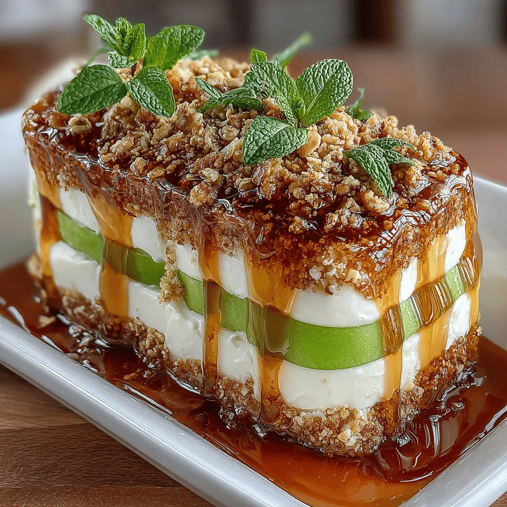 As the warm months approach or when the festive season rolls around, the allure of frozen desserts becomes undeniable. Among these delightful treats, Frozen Apple Maple Cream Slices stands out, offering a unique combination of flavors and textures that is sure to impress. This recipe not only brings a refreshing twist to traditional desserts but also encapsulates the essence of autumn with its vibrant apple flavor and the warm notes of maple syrup. Perfectly suited for gatherings, family events, or simply to enjoy on a sunny afternoon, this dessert is a true crowd-pleaser.