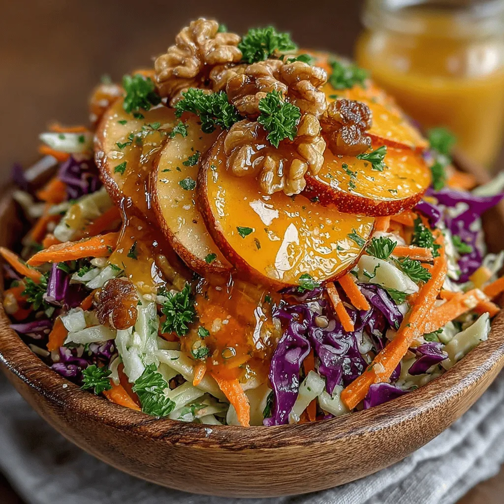 When it comes to vibrant and nutritious side dishes, few can rival the appeal of Honey Roasted Apple and Carrot Slaw. This delightful recipe combines the sweetness of roasted apples with the crispness of fresh carrots, creating a colorful and refreshing dish that’s perfect for any occasion—whether it’s a family dinner, a picnic in the park, or a potluck gathering. The slaw not only tantalizes the taste buds but also serves as a great way to incorporate seasonal ingredients into your meals.