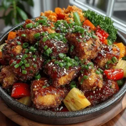 Crispy Sweet & Sour Chicken Bites are a culinary delight that takes the traditional sweet and sour chicken to a new level. This dish expertly balances savory and sweet flavors, creating an unforgettable dining experience that’s perfect for any occasion. Whether you're preparing a casual weeknight dinner or hosting a festive gathering, these chicken bites promise to impress your family and friends with their irresistible crunch and vibrant taste.