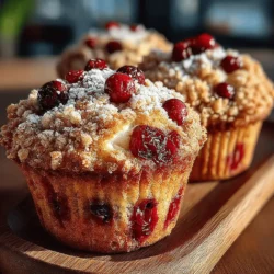 Cranberry Apple Crumble Muffins: A Delicious Fall Treat