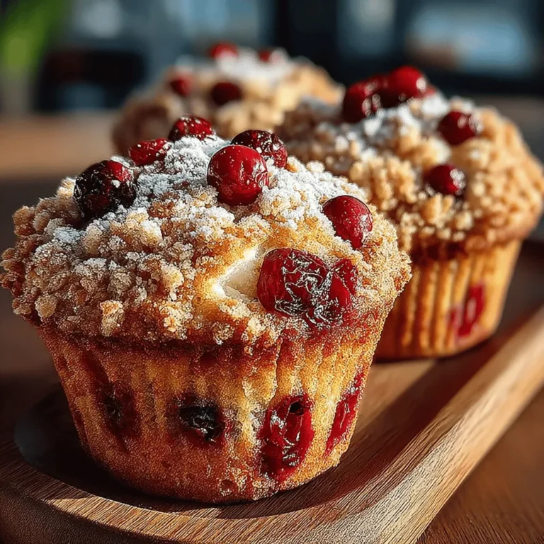As the leaves begin to change and the air turns crisp, the essence of fall comes alive in our kitchens. It's a season that beckons us to embrace the warm, comforting aromas of freshly baked goods. Among the myriad of recipes that capture the spirit of autumn, Cranberry Apple Crumble Muffins stand out as a delightful choice. These muffins bring together the vibrant flavors of tart cranberries and sweet apples, creating a perfect balance that tantalizes the taste buds. Whether enjoyed as a hearty breakfast or a satisfying snack, these muffins offer a scrumptious way to celebrate the bounty of the season.