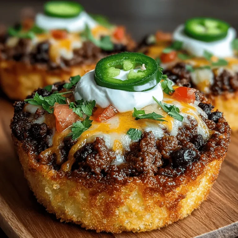 Tacos have long been a beloved staple in many households, celebrated for their versatility and vibrant flavors. From classic street tacos to gourmet variations, they offer endless possibilities for customization. One delightful innovation in the taco family is the Cheesy Ground Beef Taco Cups—a fun and creative twist that transforms traditional taco ingredients into bite-sized delights. These taco cups are not only easy to prepare but also perfect for gatherings, making them a hit at parties, game days, or casual family dinners.