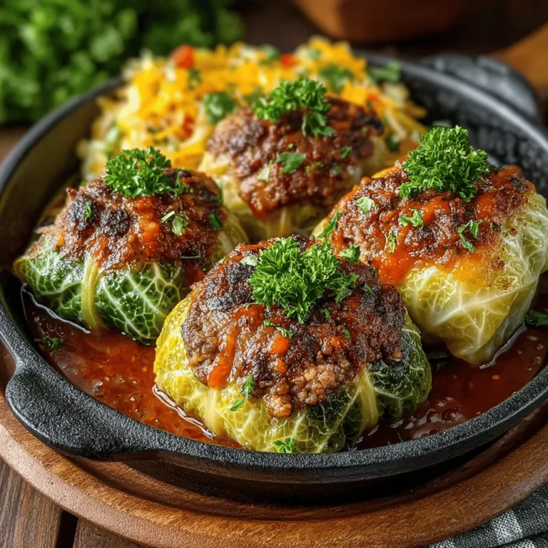 Cabbage is the heart of this recipe, providing not only structure but also numerous health benefits. As a cruciferous vegetable, cabbage is low in calories yet high in essential nutrients. It is an excellent source of vitamins C and K, as well as dietary fiber, making it a great addition to a balanced diet.
