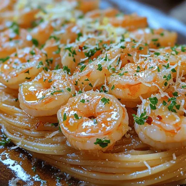 When it comes to weeknight dinners or special occasions that deserve a touch of elegance, Zesty Garlic Shrimp Scampi Pasta stands out as a delightful choice. This dish combines succulent shrimp with perfectly cooked pasta, enveloped in a rich, garlicky sauce that tantalizes the taste buds. The vibrant flavors and enticing aromas make it a favorite among seafood lovers and a go-to recipe for home cooks aiming to impress.