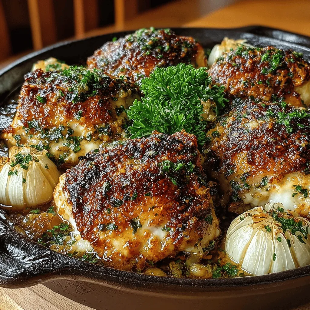 In the realm of comfort food, few dishes can rival the sumptuousness of Slow Roasted Garlic Parmesan Chicken. This recipe is a culinary delight that combines the rich, aromatic flavors of garlic and Parmesan cheese with succulent chicken thighs, resulting in a meal that is both satisfying and sophisticated. Whether you are planning an impressive dinner party or enjoying a cozy evening at home, this dish promises to captivate your taste buds and leave your guests raving about your cooking skills.