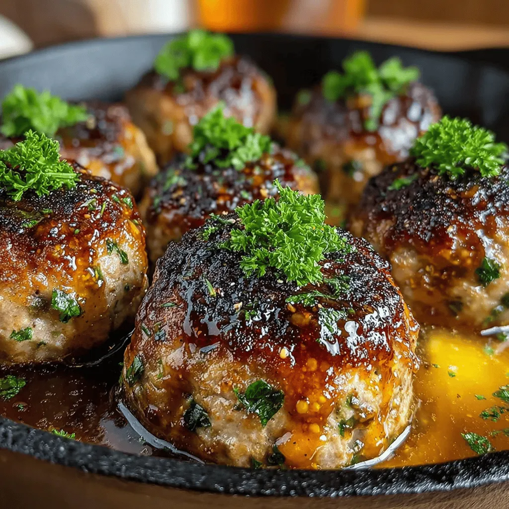 Meatballs are a beloved staple across various cuisines, from the classic Italian spaghetti and meatballs to the tender Swedish köttbullar. Their versatility allows them to be enjoyed in countless ways, whether as a hearty main dish, a savory appetizer, or a comforting addition to soups and stews. As we embrace the flavors of autumn, why not elevate this traditional dish with a seasonal twist? Enter Apple Cider Glazed Meatballs—an innovative recipe that combines the savory goodness of meatballs with the sweet and tangy notes of apple cider, creating a delightful culinary experience perfect for fall gatherings and family dinners alike.