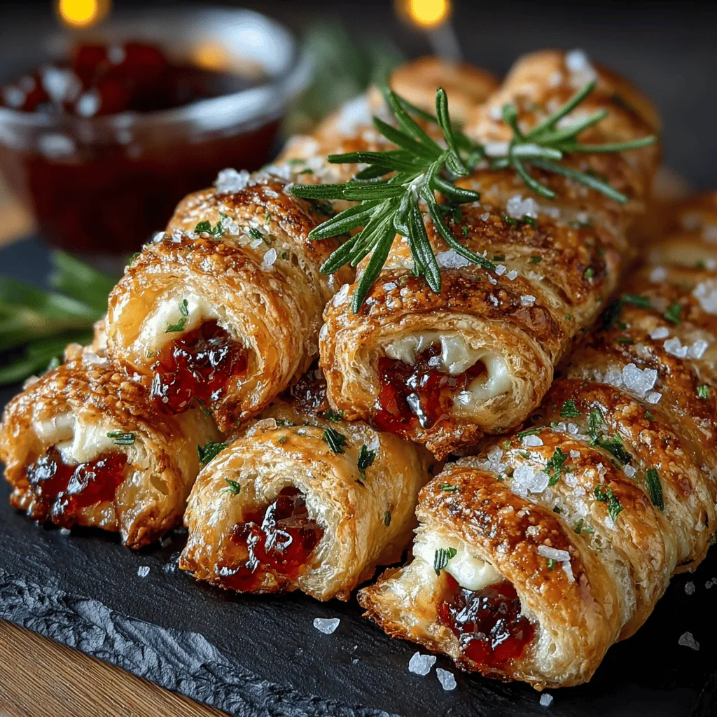 Cranberry Brie Puff Pastry Twists are a culinary delight that perfectly encapsulate the essence of festive gatherings and special occasions. Whether you're planning a holiday feast, hosting a cocktail party, or simply looking for an impressive appetizer to share with friends, these twists offer a unique blend of flavors that are sure to please any palate. The combination of creamy Brie cheese and the tart sweetness of cranberry sauce creates a taste sensation that’s both comforting and sophisticated.