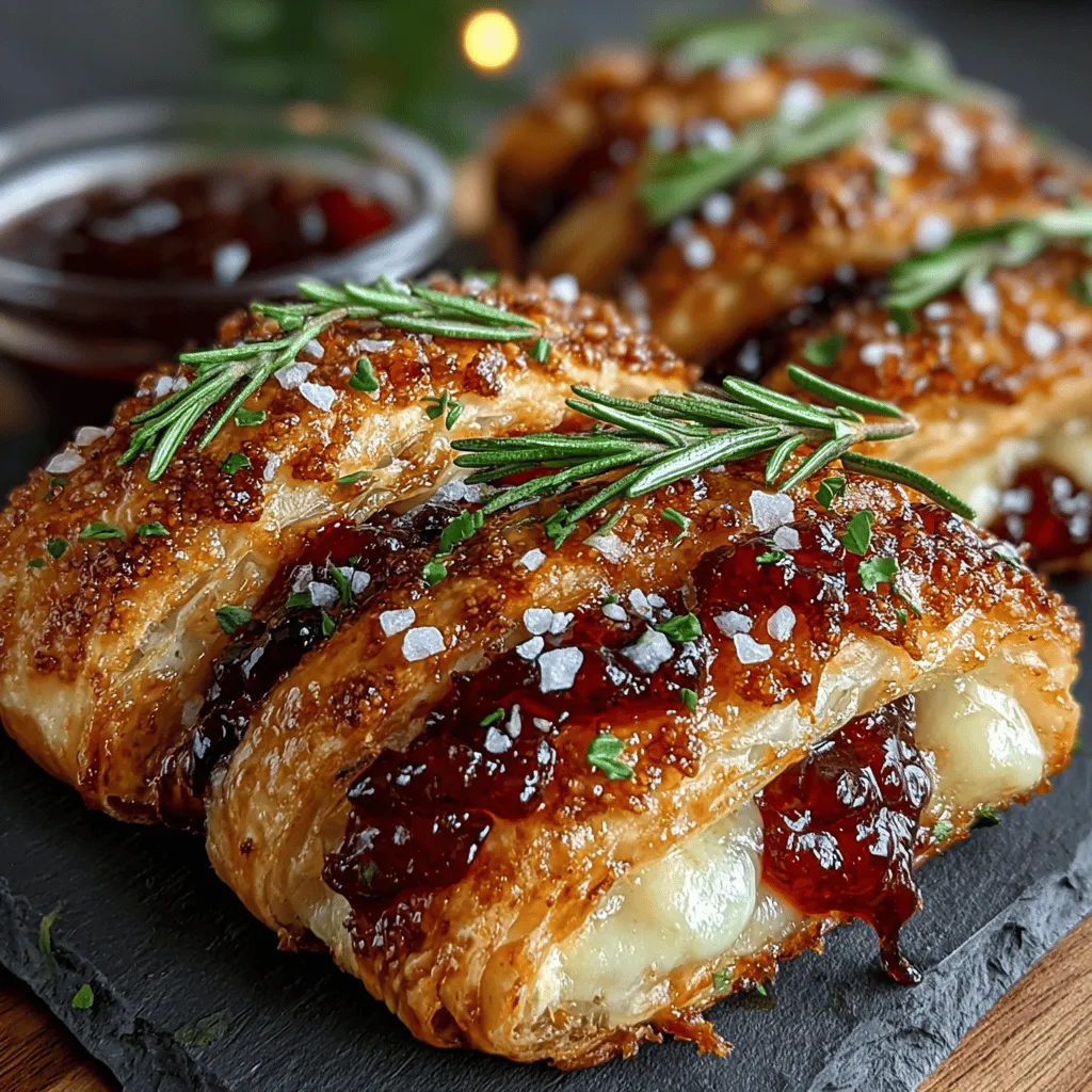 Cranberry Brie Puff Pastry Twists are a culinary delight that perfectly encapsulate the essence of festive gatherings and special occasions. Whether you're planning a holiday feast, hosting a cocktail party, or simply looking for an impressive appetizer to share with friends, these twists offer a unique blend of flavors that are sure to please any palate. The combination of creamy Brie cheese and the tart sweetness of cranberry sauce creates a taste sensation that’s both comforting and sophisticated.