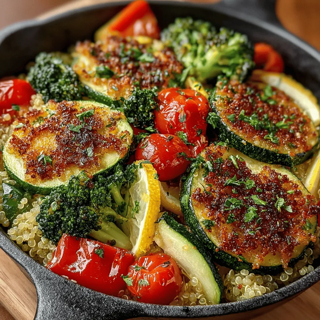 In today’s fast-paced world, the demand for quick, nutritious meals has never been higher. One-pan meals have emerged as a go-to solution for busy individuals and families looking to save time without sacrificing flavor or health. These meals allow for a seamless cooking experience, where you can combine various ingredients in a single pan, minimizing cleanup and maximizing taste. Among the many delightful one-pan recipes, the Zesty One-Pan Lemon Herb Quinoa & Veggies stands out as a colorful and nutritious option that’s perfect for any meal of the day.