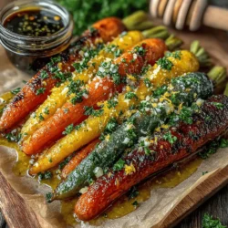 When it comes to creating a memorable meal, side dishes often play a crucial role in elevating the overall dining experience. One such dish that stands out is Garlic Butter Roasted Baby Carrots. This delightful side not only showcases the natural sweetness and vibrant color of baby carrots but also adds a touch of sophistication to any plate. The combination of garlic and butter creates a rich, savory flavor that complements a wide range of main courses, making it a versatile choice for family dinners, holiday gatherings, or casual get-togethers.