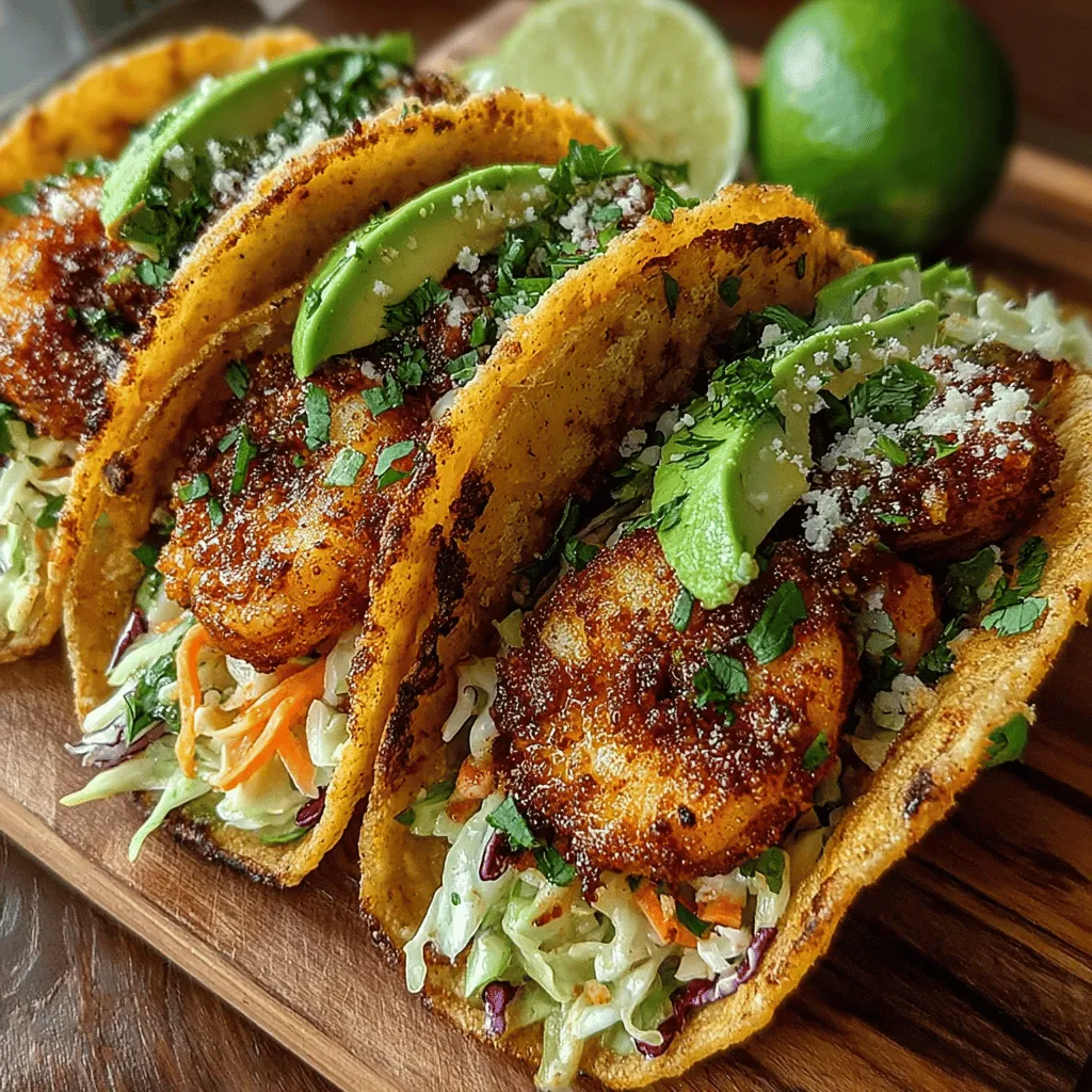 Shrimp tacos have emerged as a beloved dish in contemporary cuisine, offering a delightful balance of flavors and textures. These zesty skillet shrimp tacos are an excellent choice for anyone seeking a quick yet satisfying meal. The succulent shrimp are perfectly seasoned, delivering a punch of flavor that is beautifully complemented by a refreshing crunchy slaw. Whether it's a casual weeknight dinner or a festive gathering with friends, these tacos are sure to impress.