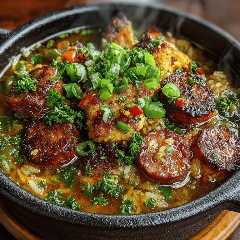 Jambalaya is a beloved dish that hails from the vibrant state of Louisiana, a melting pot of cultures where Creole and Cajun influences meld beautifully. This one-pot meal is renowned for its rich flavors and hearty ingredients, making it a staple not just in homes across Louisiana but also in kitchens worldwide. In its essence, jambalaya brings together rice, meat, and vegetables in a delightful harmony, often seasoned with a kick of spice that leaves a lasting impression on the palate.